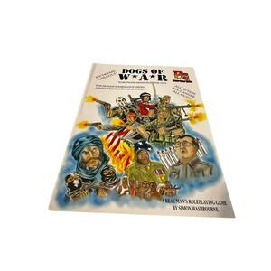 Dogs of War Simon Washbourne Beyond Belief Games Manual / Rulebook